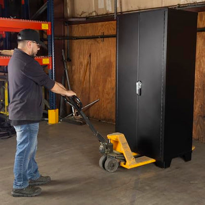 Tool Storage Cabinet with Bin Mounts
