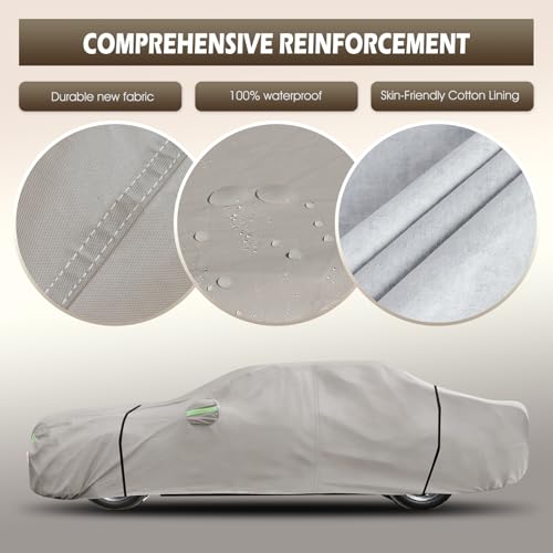 Waterproof Car Cover Fit for Dodge Challenger 2008