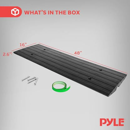 4 ft. Rubber Threshold Curb Ramp