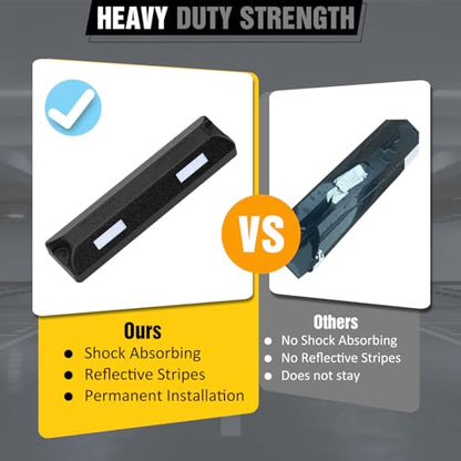 22 Inch Rubber Parking Curbs