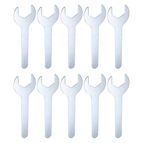 10pcs Small Wrench 24x115x2.8mm Metric U (10 Count)