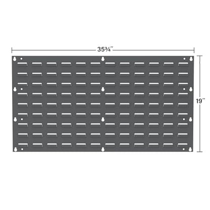 30136 Heavy Duty Wall Mount Garage Storage Steel Louvered Panel