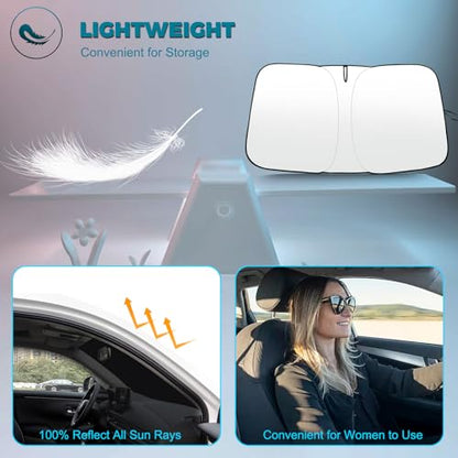 Foldable Front Windshield Sunshade fit for Honda HR