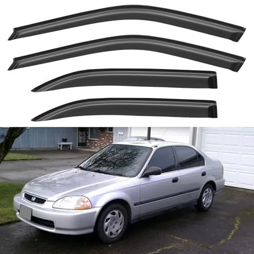 Window Visors Rain Guards for 1996