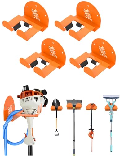 Weedeater Rack & Snow Shovel Hanger (4 Count)