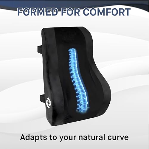 Lumbar Support Pillow Mid and Lower Back with Cooling