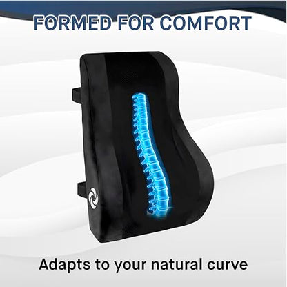Lumbar Support Pillow Mid and Lower Back with Cooling