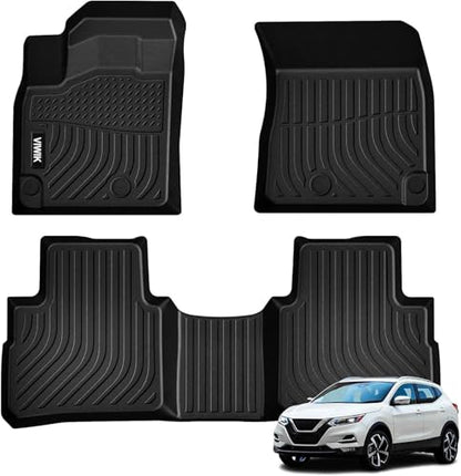 Floor Mats for Nissan Rogue 2021 2022 2023 2024 2025 Full Set Car Mats
