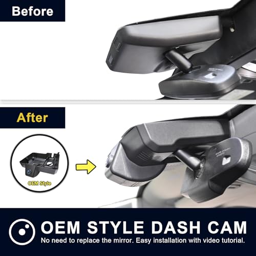 4K Dash Cam Custom fit for GMC Yukon