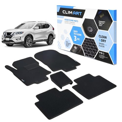 All Weather Car Floor Mats Compatible with Nissan Rogue 2014