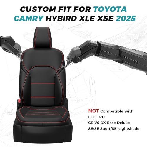 Custom Fit Seat Covers for Toyota Camry 2025 2026 Hybrid