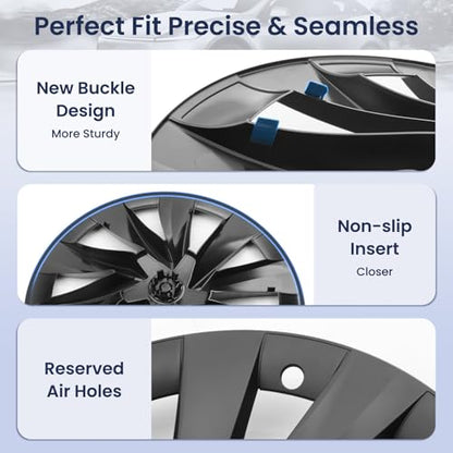 Model Y Wheel Covers 20 inch Juniper Helix 2.0 2025 2026