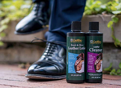 Boot and Shoe Leather Lotion 8 Ounces (8 FL Oz)