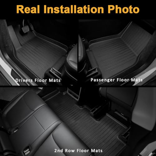 10PCS Tesla New Model Y Juniper 2026 Floor Mats & Accessories (10 Count)