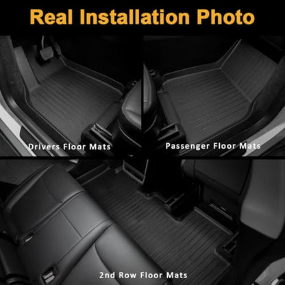 10PCS Tesla New Model Y Juniper 2026 Floor Mats & Accessories (10 Count)