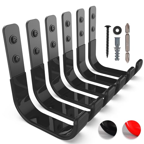 Garage Hooks 4 Inch (6 Count)