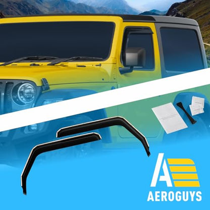 Extra Durable Window Deflectors in (2 Count)