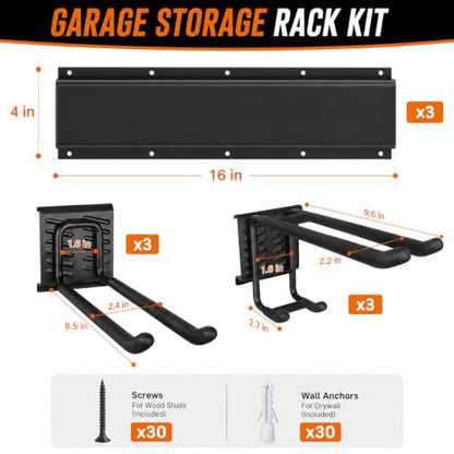 Garage Tool Organizer Wall Mount