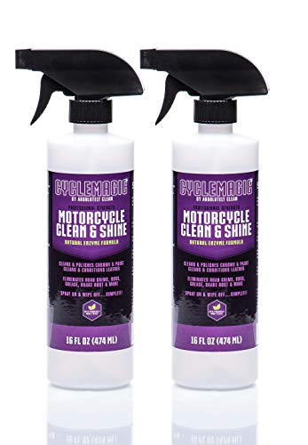 CycleMagic Motorcycle Clean and Shine Motorcycle Cleaner & Conditioner (32 Ounce)