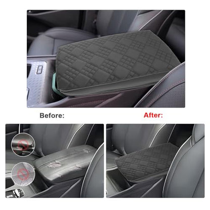 for 2025 Jeep Wagoneer S Armrest Cover Pad for 2025 Jeep Wagoneer S Accessories 2025 Wagoneer S Center Console Cover 2025 Wagoneer S Middle Console Cover Cushion