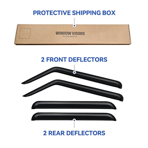 Window Visors Rain Guards for 2006