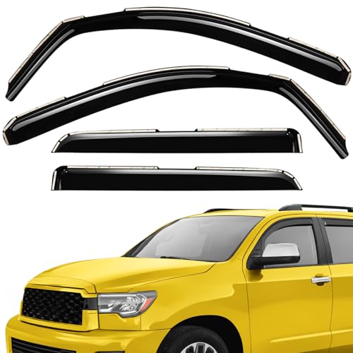 Extra Durable Window Deflectors in (4 Count)