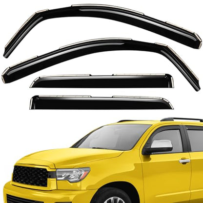 Extra Durable Window Deflectors in (4 Count)