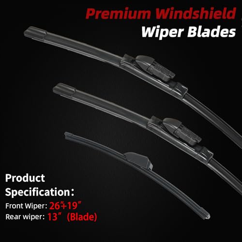 Windshield Wiper Blades (3 Count)