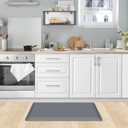 Kitchen Mat Cushioned Anti Fatigue Kitchen Rug Non Slip Standing Mat Comfort Floor Mats for Sink Office