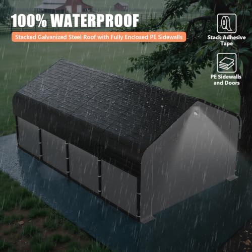 12x20 Heavy Duty Metal Carport