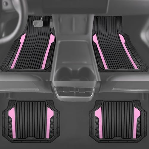 Heavy Duty Rubber Car Mats Metallic