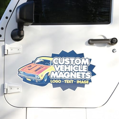 Custom Car Magnet Signs for Advertising and Promotion