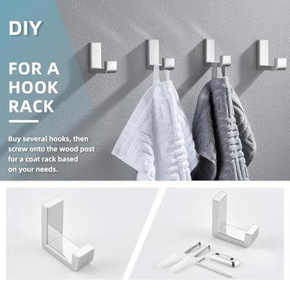 Towel Hook Polished Chrome