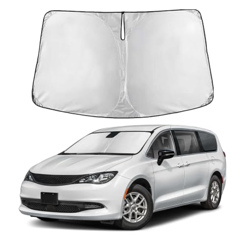 Windshield Sunshade Compatible for Chrysler Voyager 2020