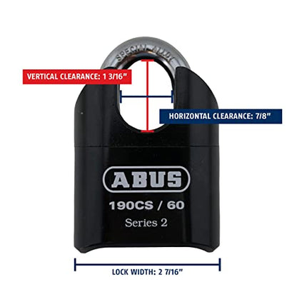 190CS 60 High Security Solid Steel Combination Padlock