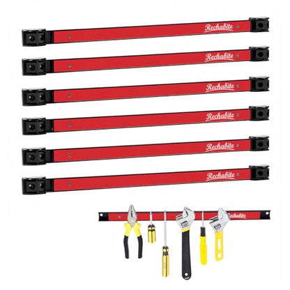 6 Pieces 18" Magnetic Tool Holder Strip (6 Count)