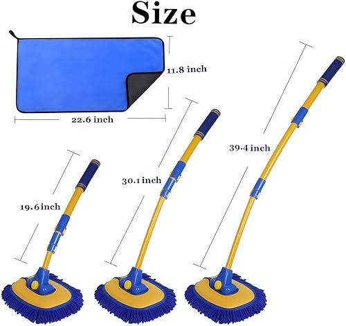 Car Wash Brush with Long Handle