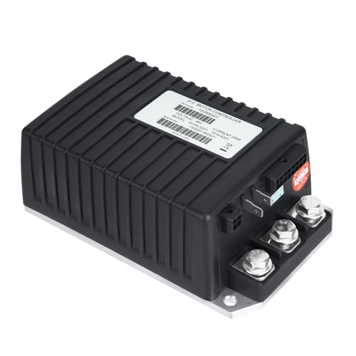 1510A-5201/1510A-5251 Golf Cart DC Motor Controller Suitable for 2000-2008 Club Car DS/Precedent Golf Cart, Black 48V 250A DC Controller Replace OEM# 1510A-5201/1510A-5251