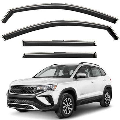 Window Deflectors Smoke Tinted In (4 Count)