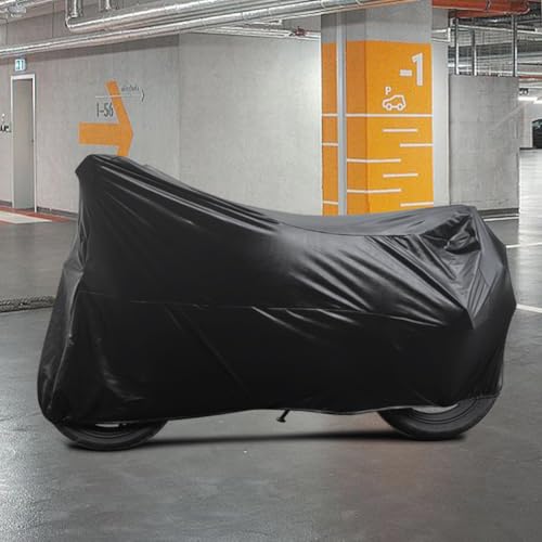 Motorcycle Cover Soft Stretch Waterproof Motor Cover Dustproof Durable Motorbike Cover for Indoor and Outdoor