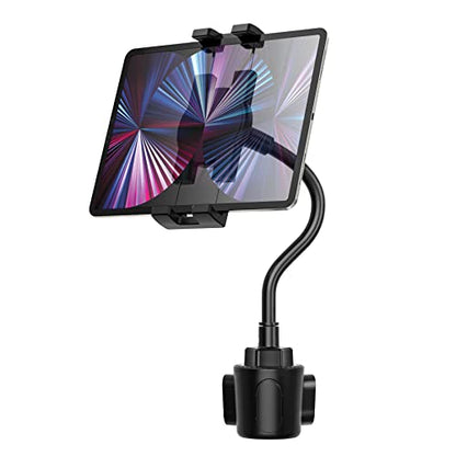 Gooseneck Car Cup Holder Tablet Mount