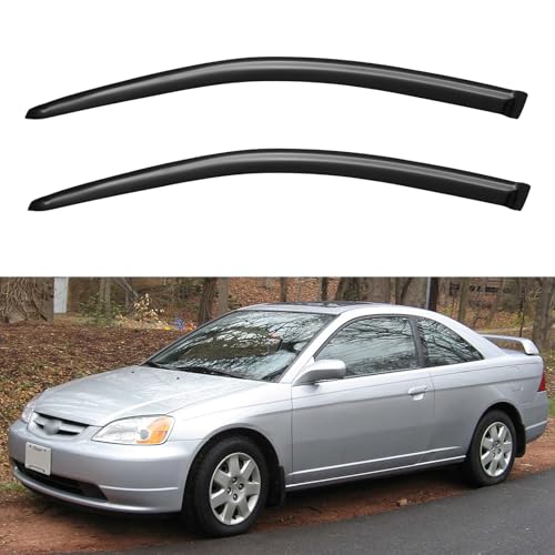 Window Visors Rain Guards for 2001