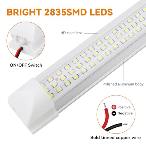 12v LED Interior Light Bar (4 Count)