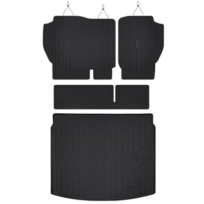 All Weather Upper Cargo Mat Backrest Mat for Honda CRV 2023 (4 Count)