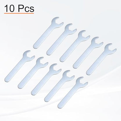 10pcs Small Wrench 20x126x2.8mm Metric U (10 Count)