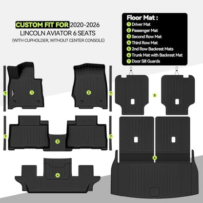 Floor Mat Set for 2020