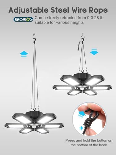 LED Garage Lights 8 Pack (8 Count)