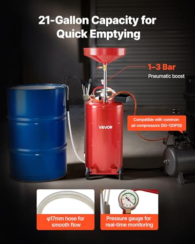 21 Gallon Waste Oil Drain Tank