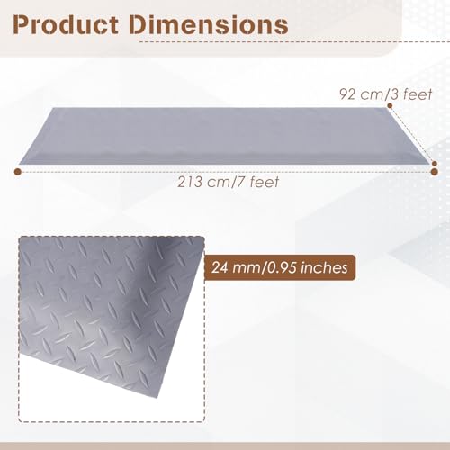 3' x 7' Anti Fatigue Mats Industrial Extra Thick 15