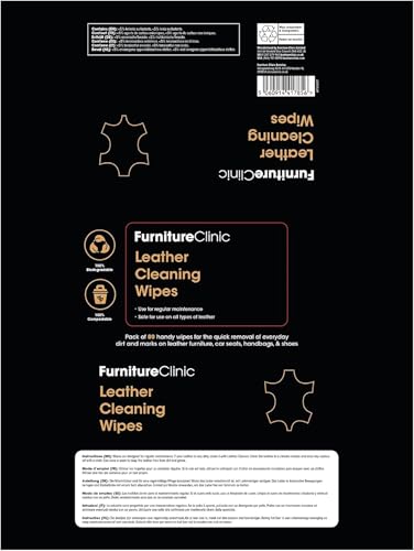 Leather Cleaning Wipes (80 Count)